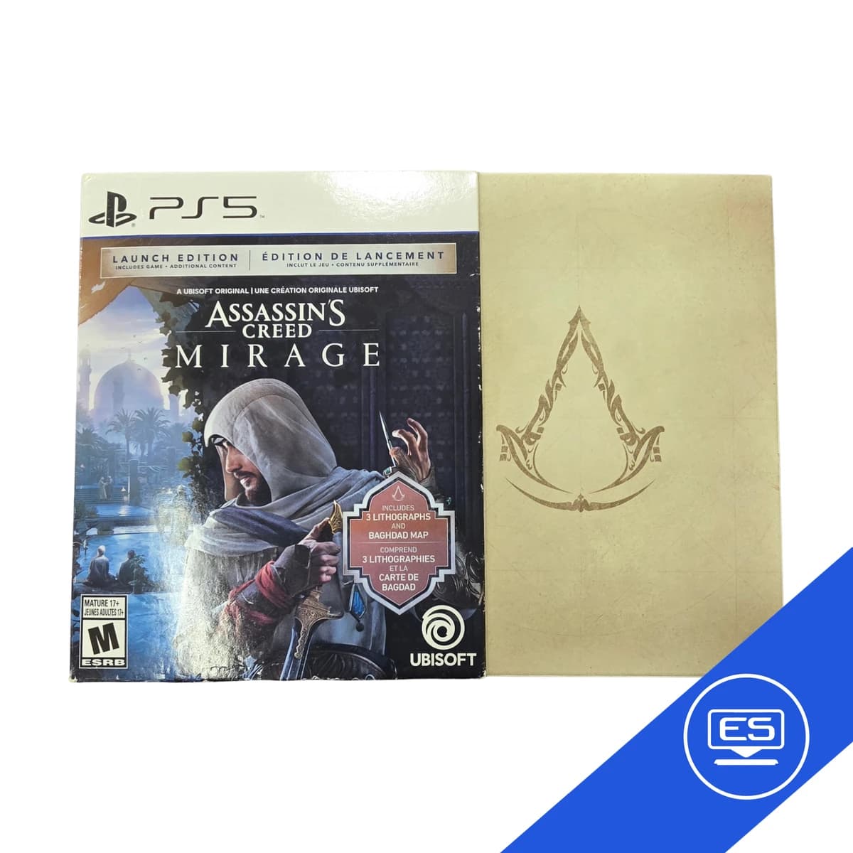 ASSASSINS CREED MIRAGE PLAYSTATION 5 LAUNCH EDITION